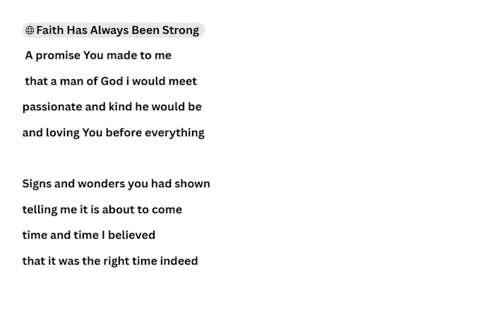 write, rewrite, or polish your song lyrics